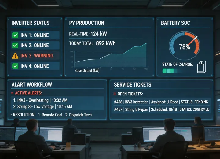 Monitoring operations center